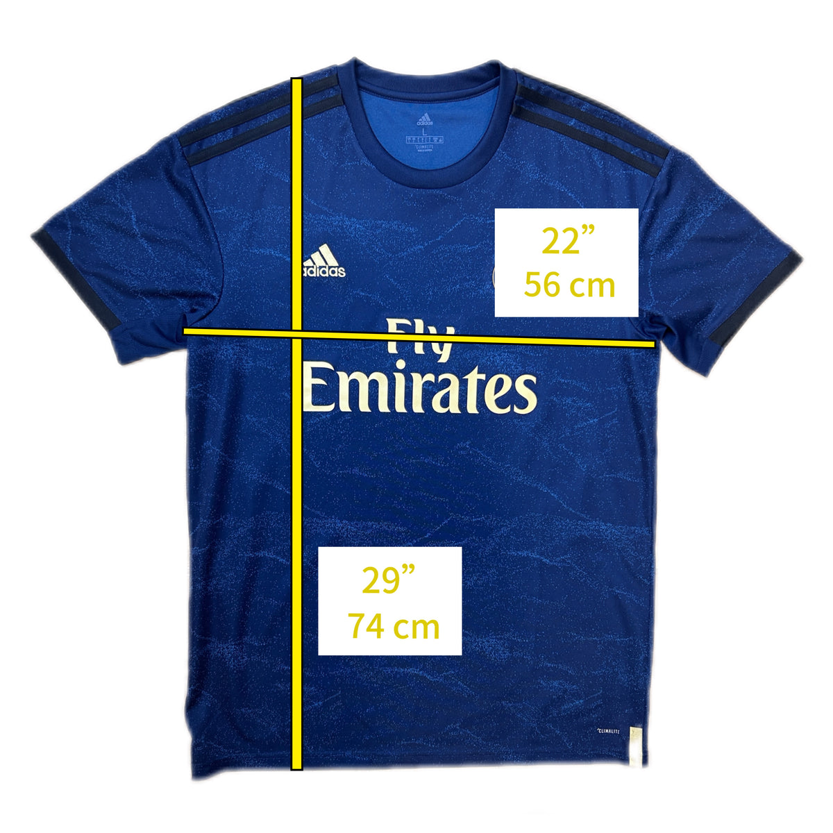 Authentic Sergio Ramos #4 Real Madrid 2019-20 Away Football