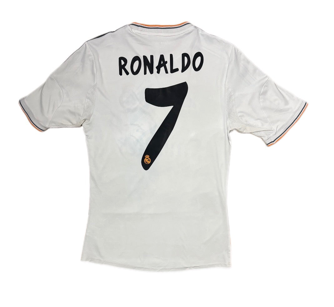 Authentic Ronaldo #7 Real Madrid 2013-2014 home football