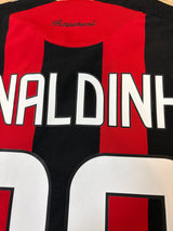 Authentic Ronaldinho #80 AC Milan 2008-09 Home Football