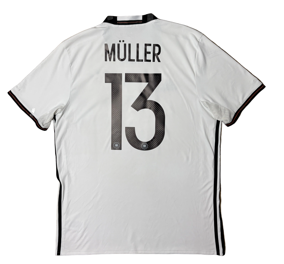 Authentic #13 Müller Germany 2016-17 Home Football