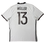 Authentic #13 Müller Germany 2016-17 Home Football