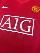 Authentic Ronaldo #7 Manchester United 2007-09 Home Football
