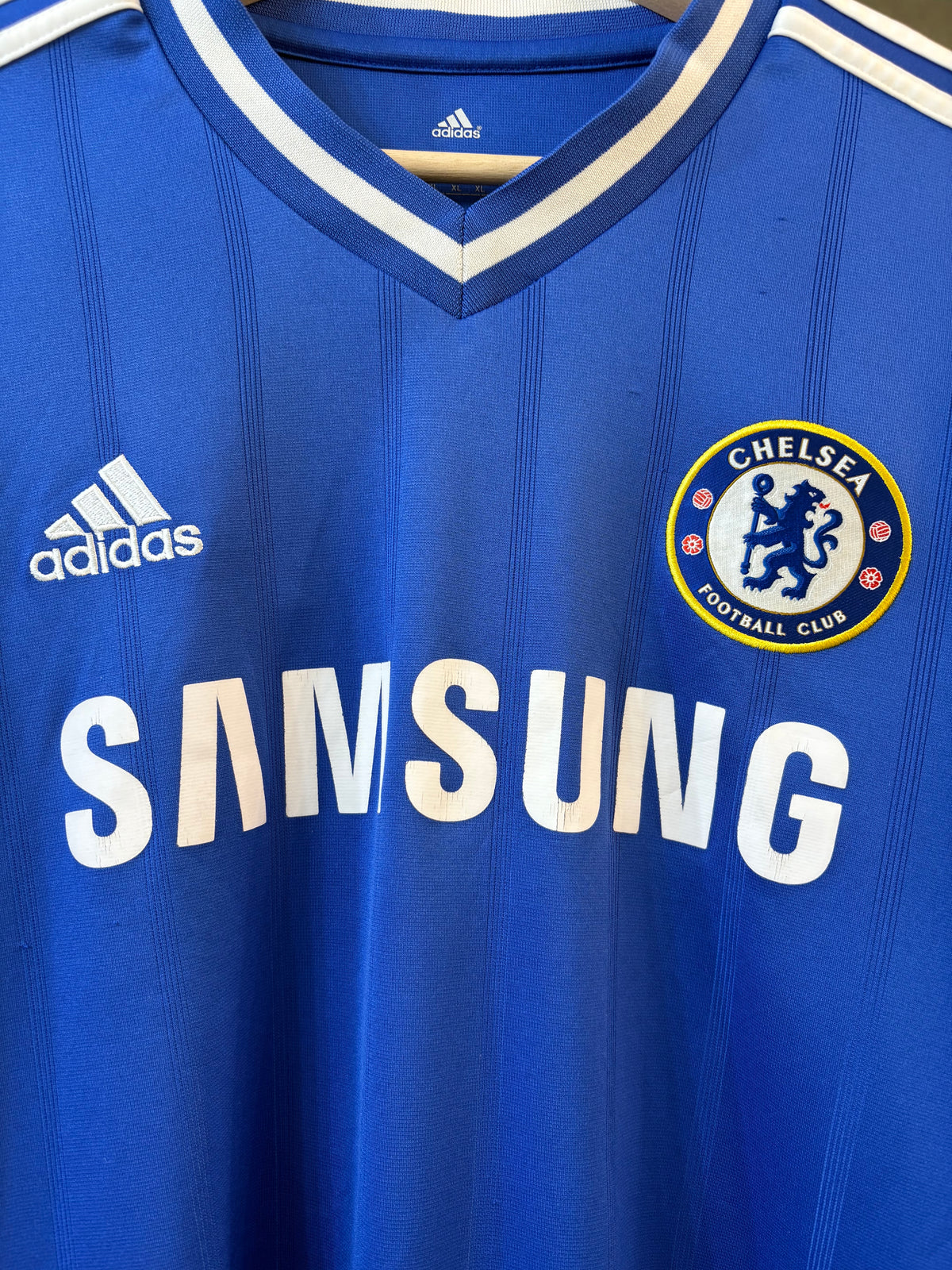 Authentic Lampard #8 Chelsea 2013/14 Home Football