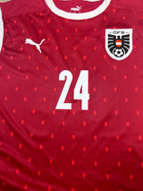 Authentic Laimer #24 Austria 2021/22 Home Football
