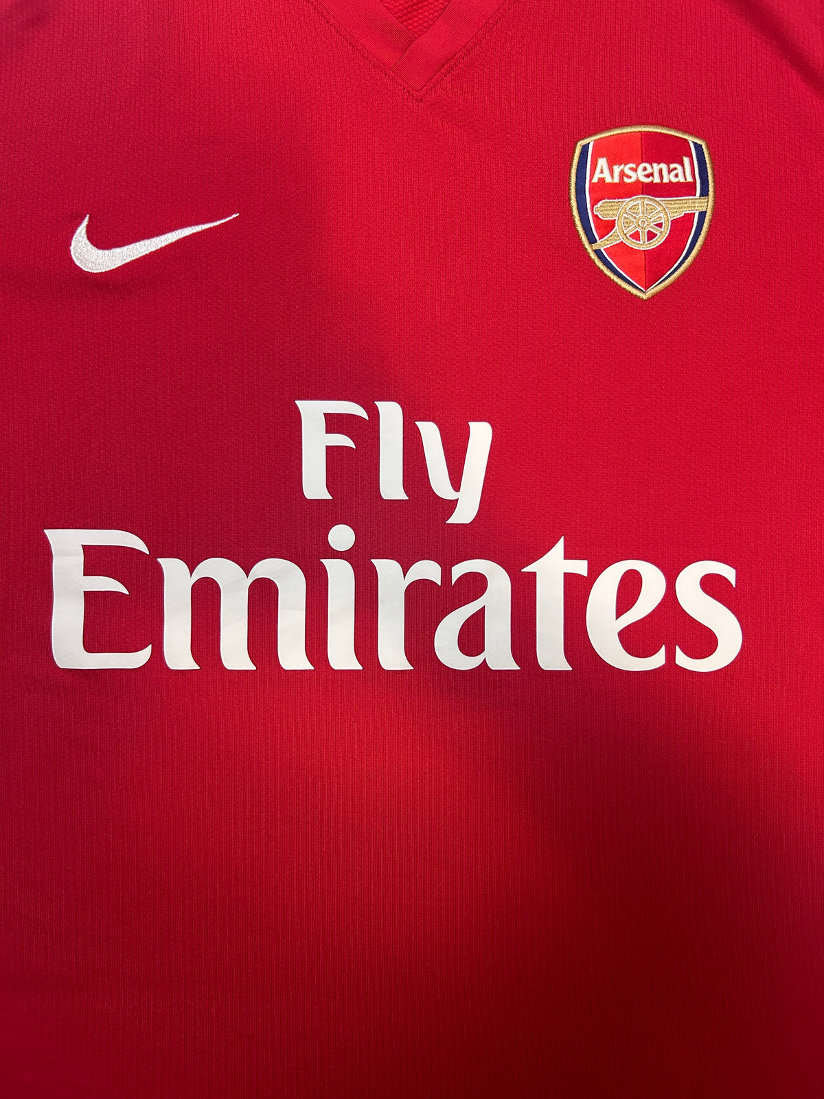 Authentic Nasri #8 Arsenal 2008-10 Home Football