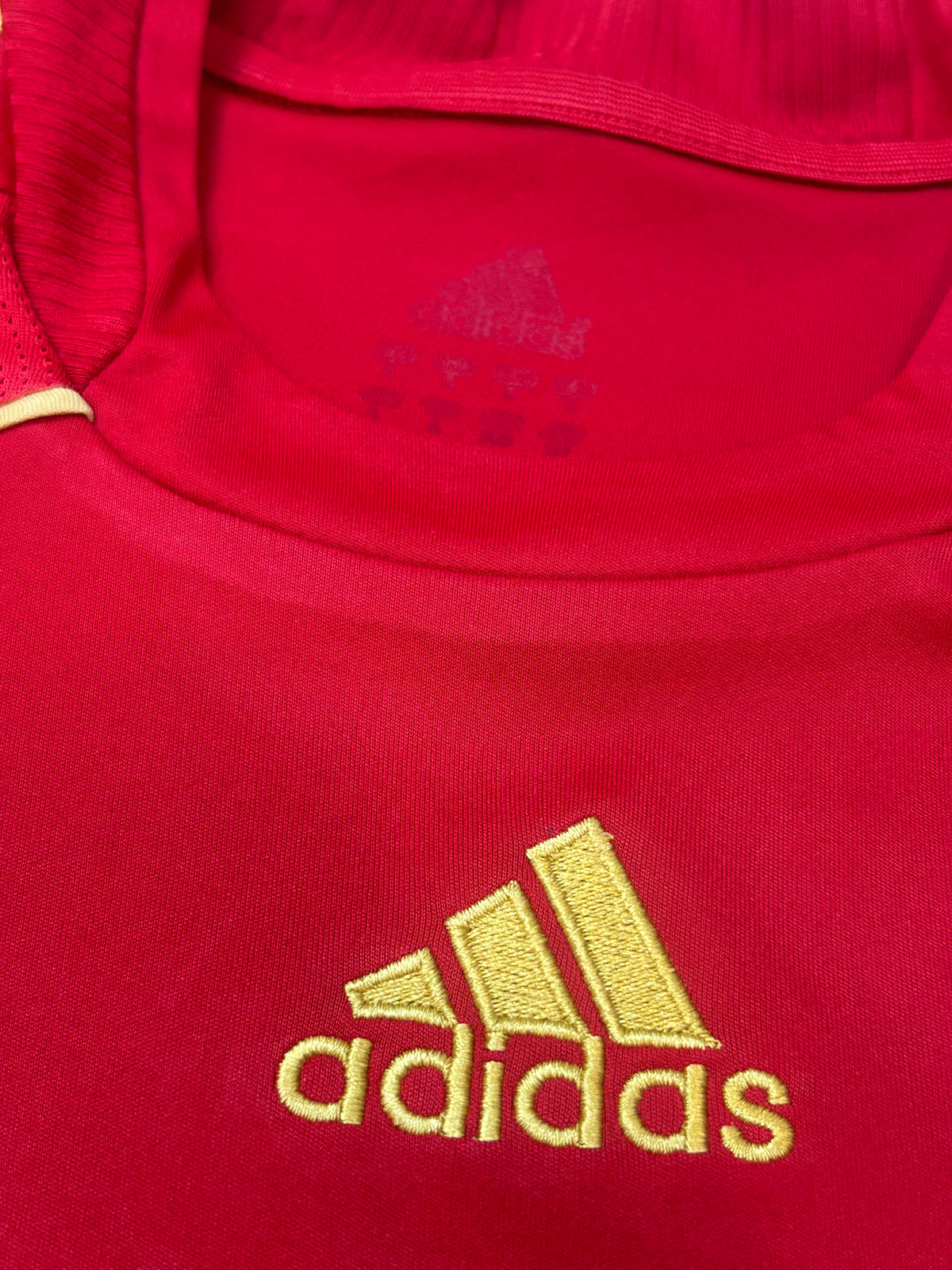 Authentic Torres #9 Spain 2007-09 Home Football