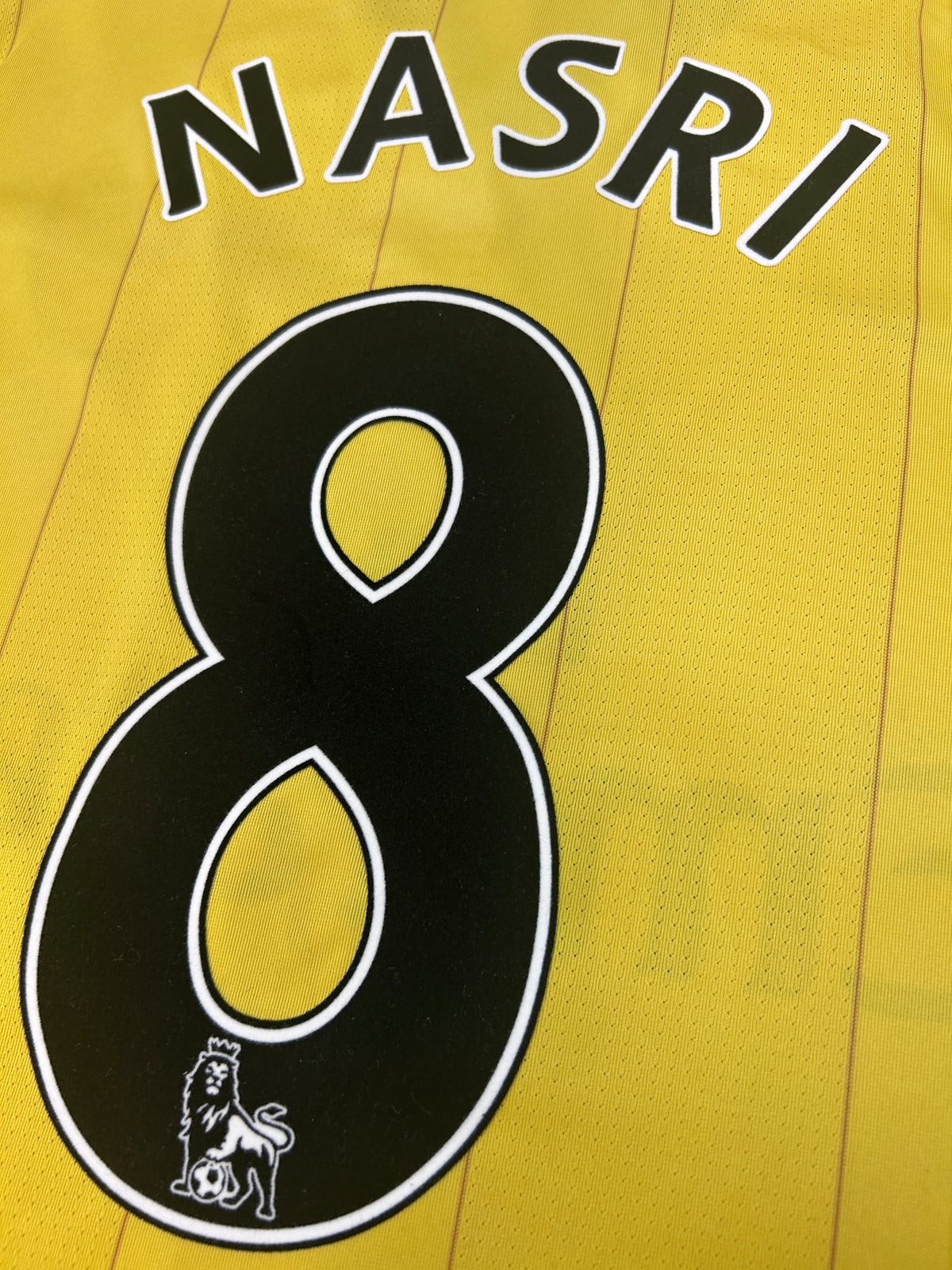 Authentic Nasri #8 Arsenal 2010-11 Away Football