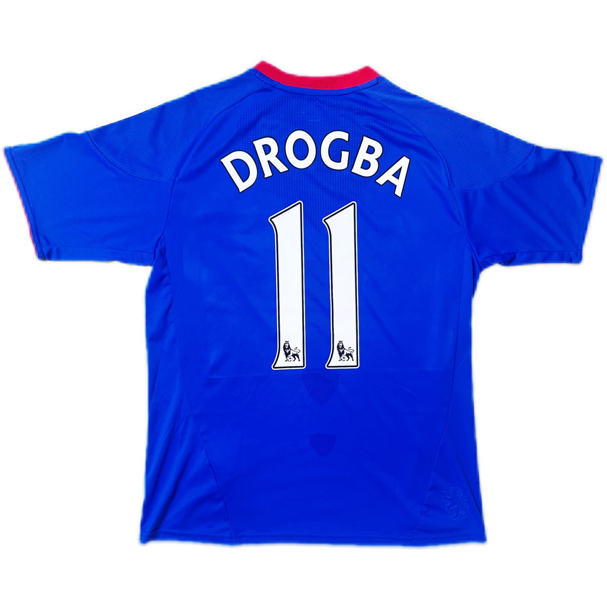 Authentic Drogba #11 Chelsea 2010-11 Home Football