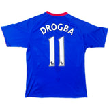 Authentic Drogba #11 Chelsea 2010-11 Home Football