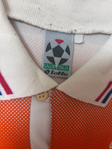 Authentic Bergkamp #10 Netherlands 1996 Away Football