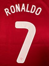 Authentic #7 Ronaldo 2012-13 Portugal Home Football