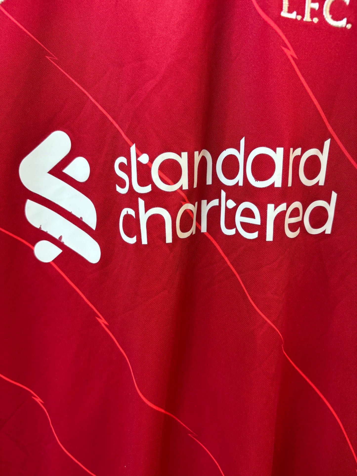 Vintage #9 Mané Nike Men's Liverpool 2021/22 Home Football Jersey