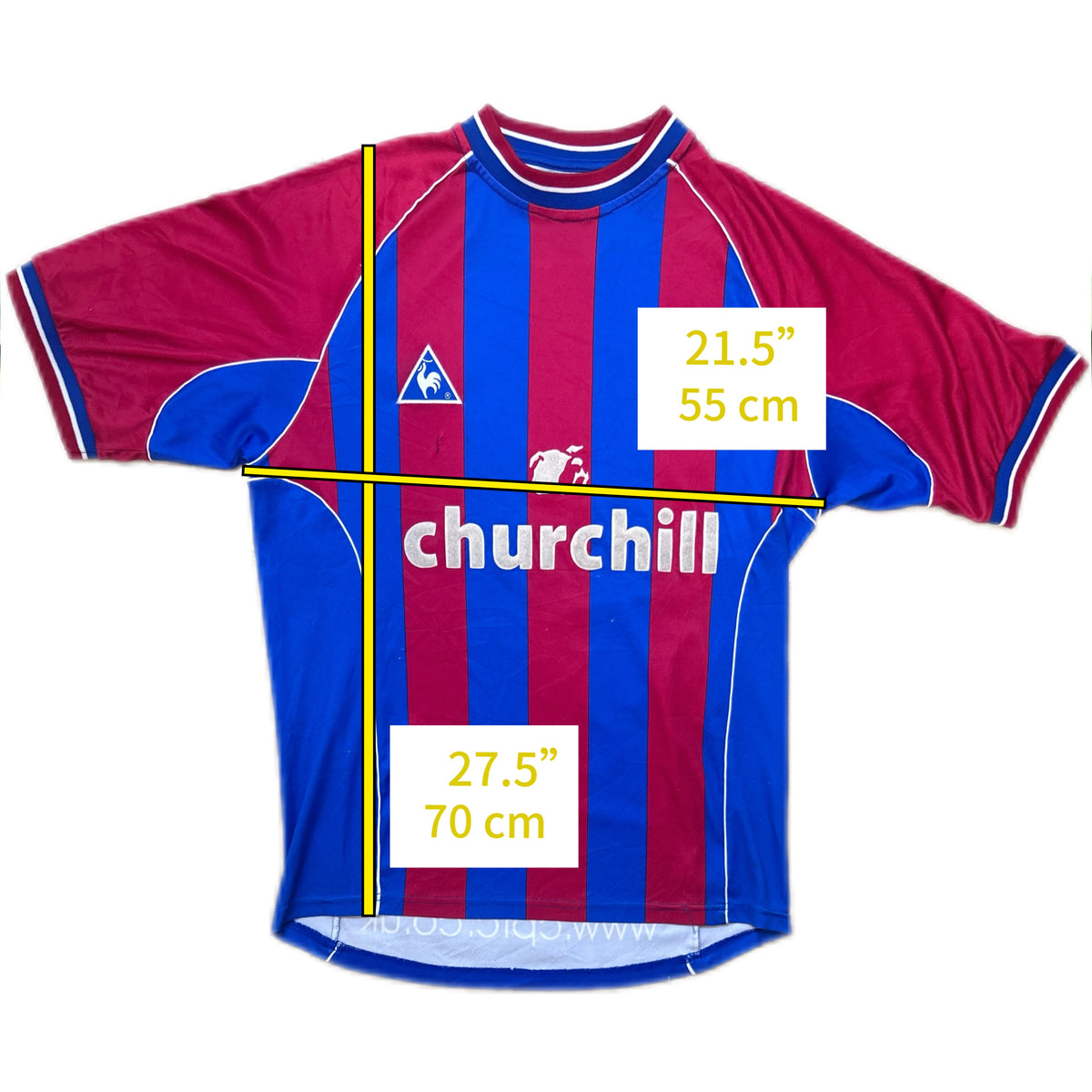 Authentic Crystal Palace 2001-02 Home