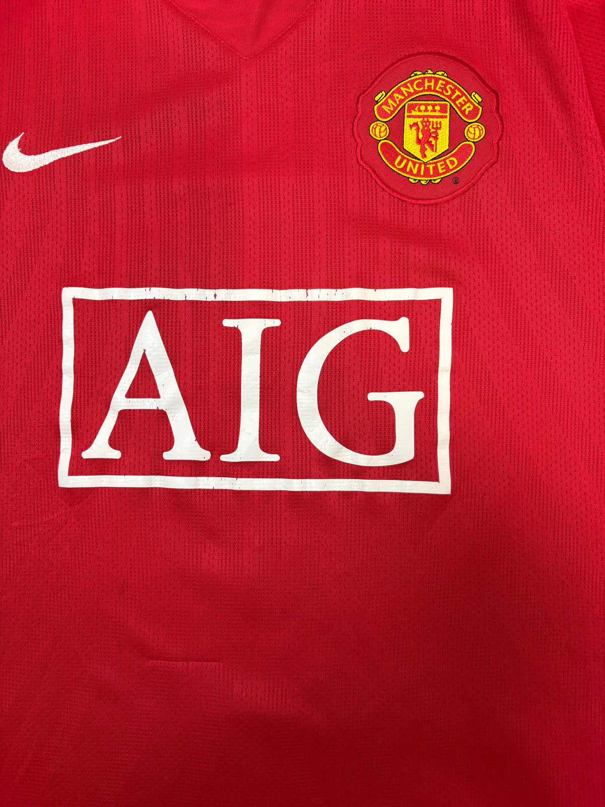 Authentic Ronaldo #7 Manchester United 2008/09 Home football