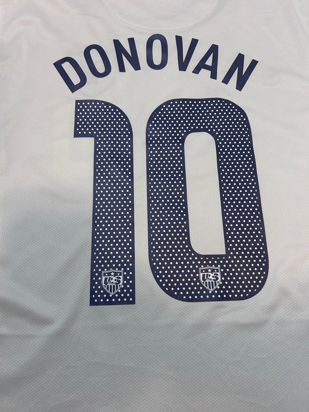 Authentic Donovan #10 United States 2010-11 Home Football