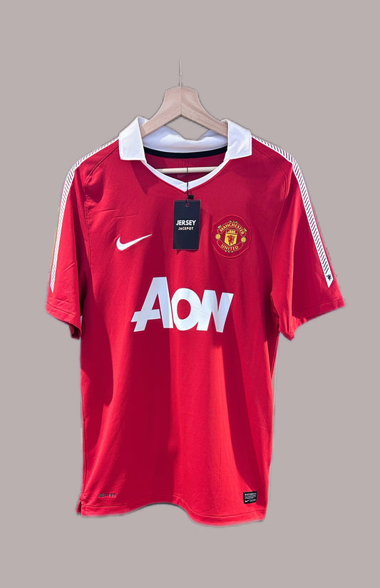 Vintage Manchester United Home 2010/11 Football T-Shirt