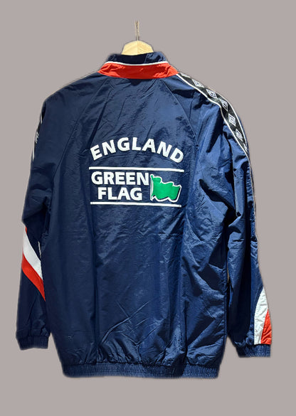 Vintage England Green Flag 1996/98 windbreaker jacket