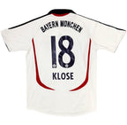 Maillot de football authentique Klose #18 Bayern Munich 2006-07 Extérieur