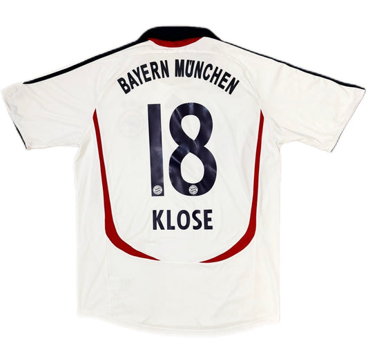 Authentic Klose #18 Bayern Munich 2006-07 Away Football