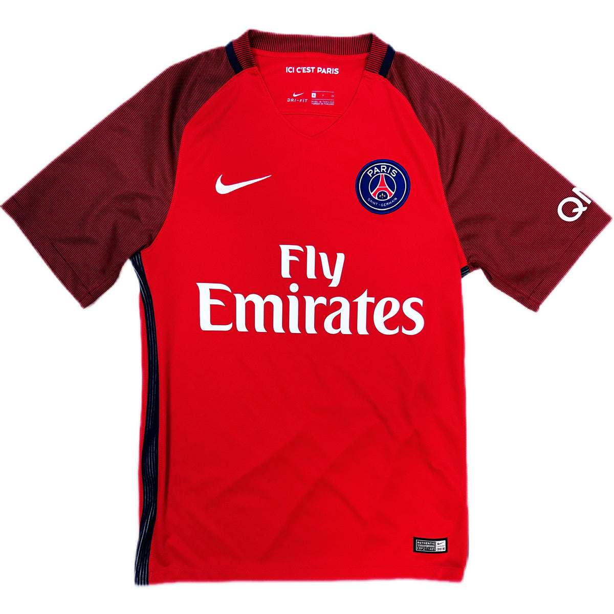 Authentic Ben Arfa #21 Paris-Saint Germain 2016-17 Away Football