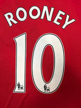 Authentic Rooney #10 Manchester United 2015-16 Home Football