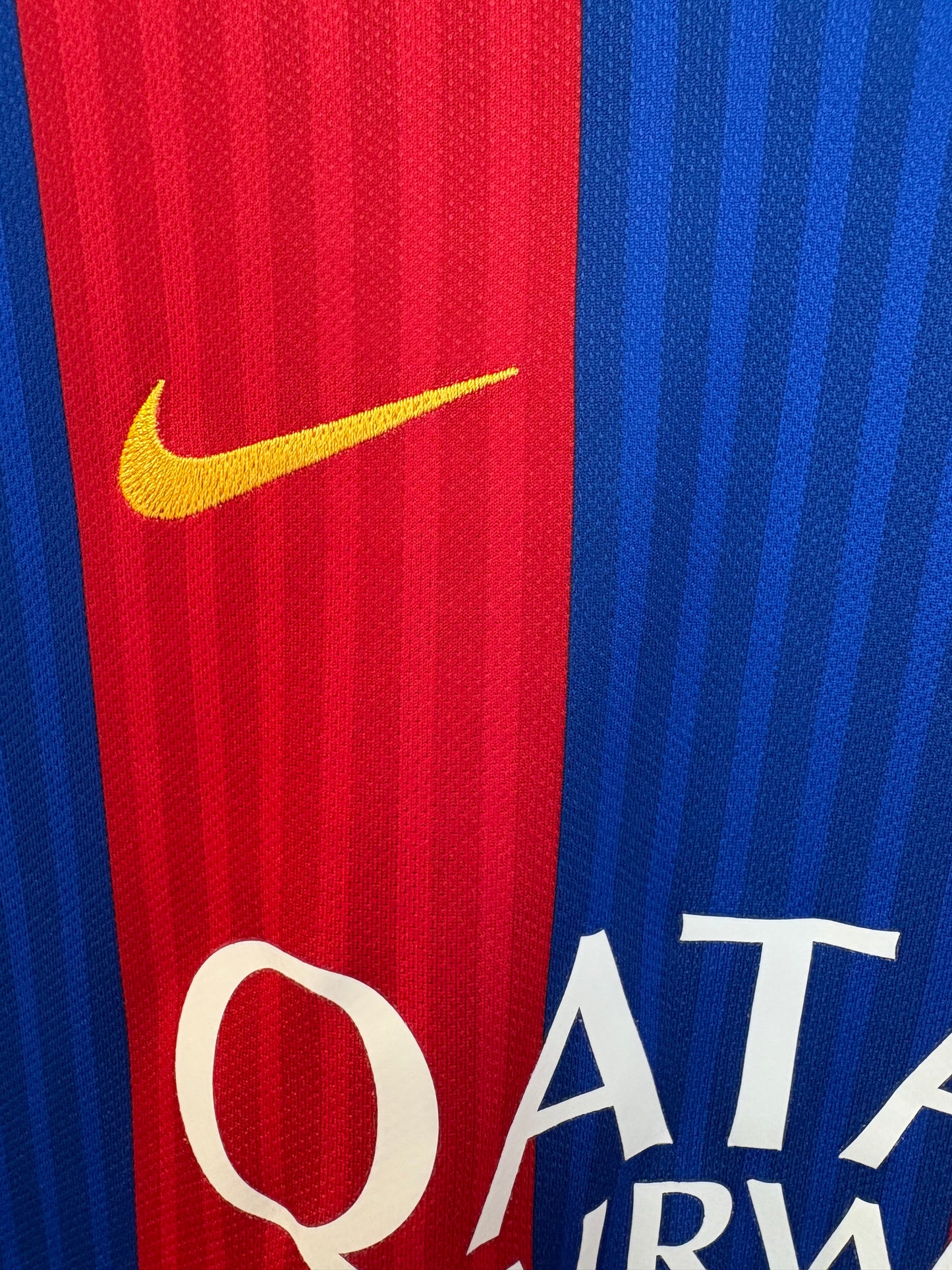 Vintage #10 Messi FC Barcelona 16-17 Home Football Soccer Jersey