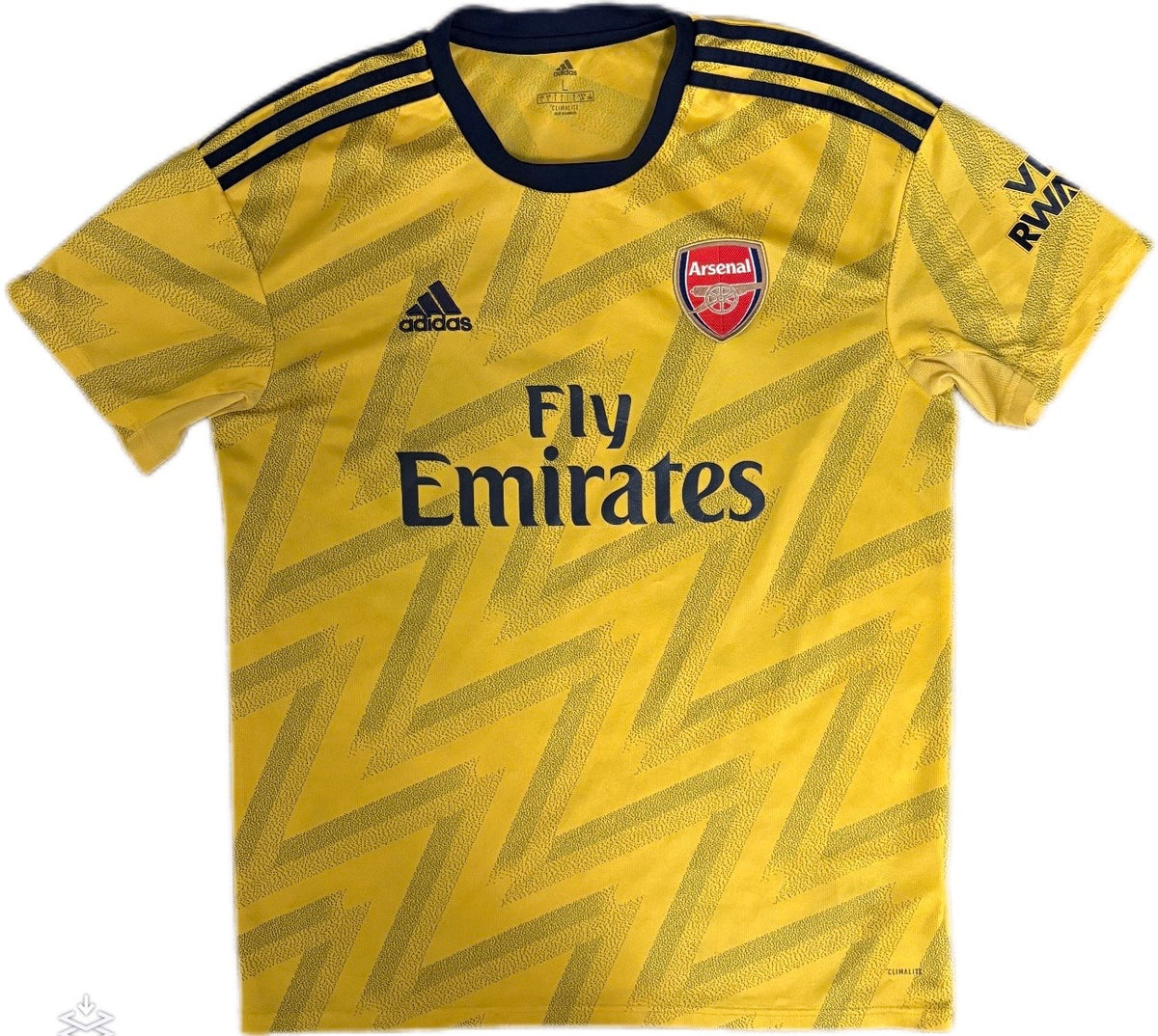 Authentic Saka #77 Arsenal 2019/20 Away football