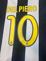 Authentic Del Piero #10 Juventus 2008-09 Home Football