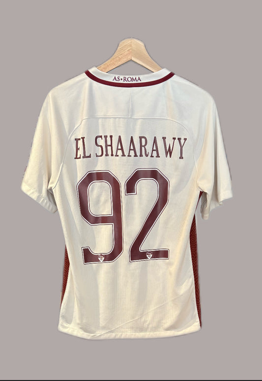 Authentic #92 El Shaarawy Roma 2016/17 Away Football Shirt
