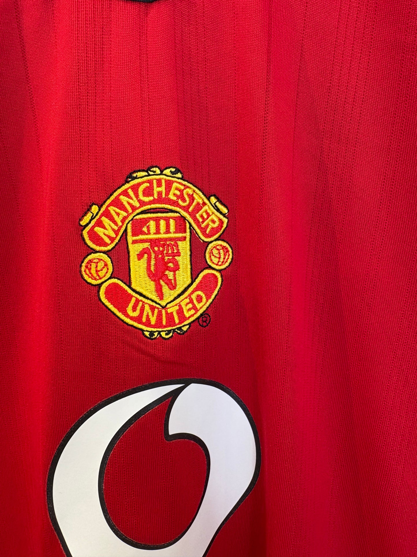 Vintage #7 Beckham Manchester United 2004 Home football shirt