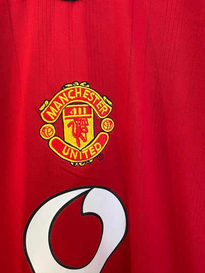 Vintage #7 Beckham Manchester United 2004 Home football shirt