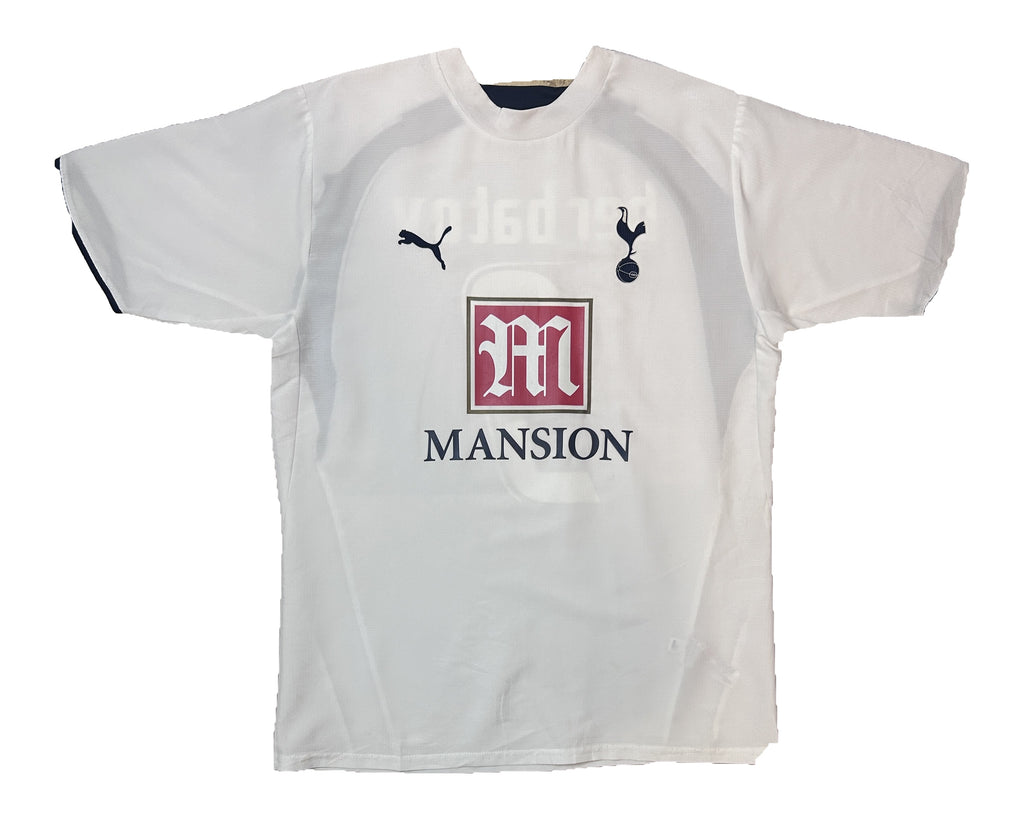 Berbatov Tottenham 2006-07 home shirt front