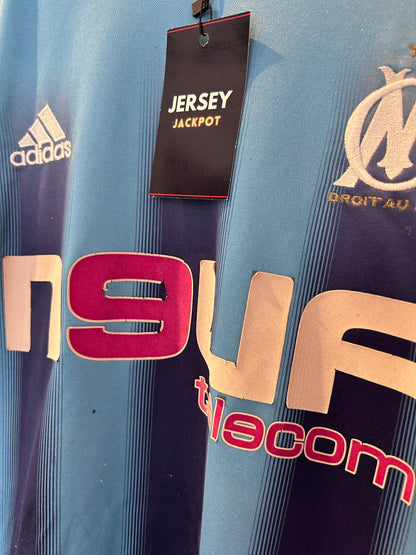 Authentic Nasri #22 Nasri Olympique Marseille 2004/05 Away Football T-Shirt