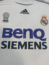 Authentic Ronaldo #9 Real Madrid 2006-07 Home Football