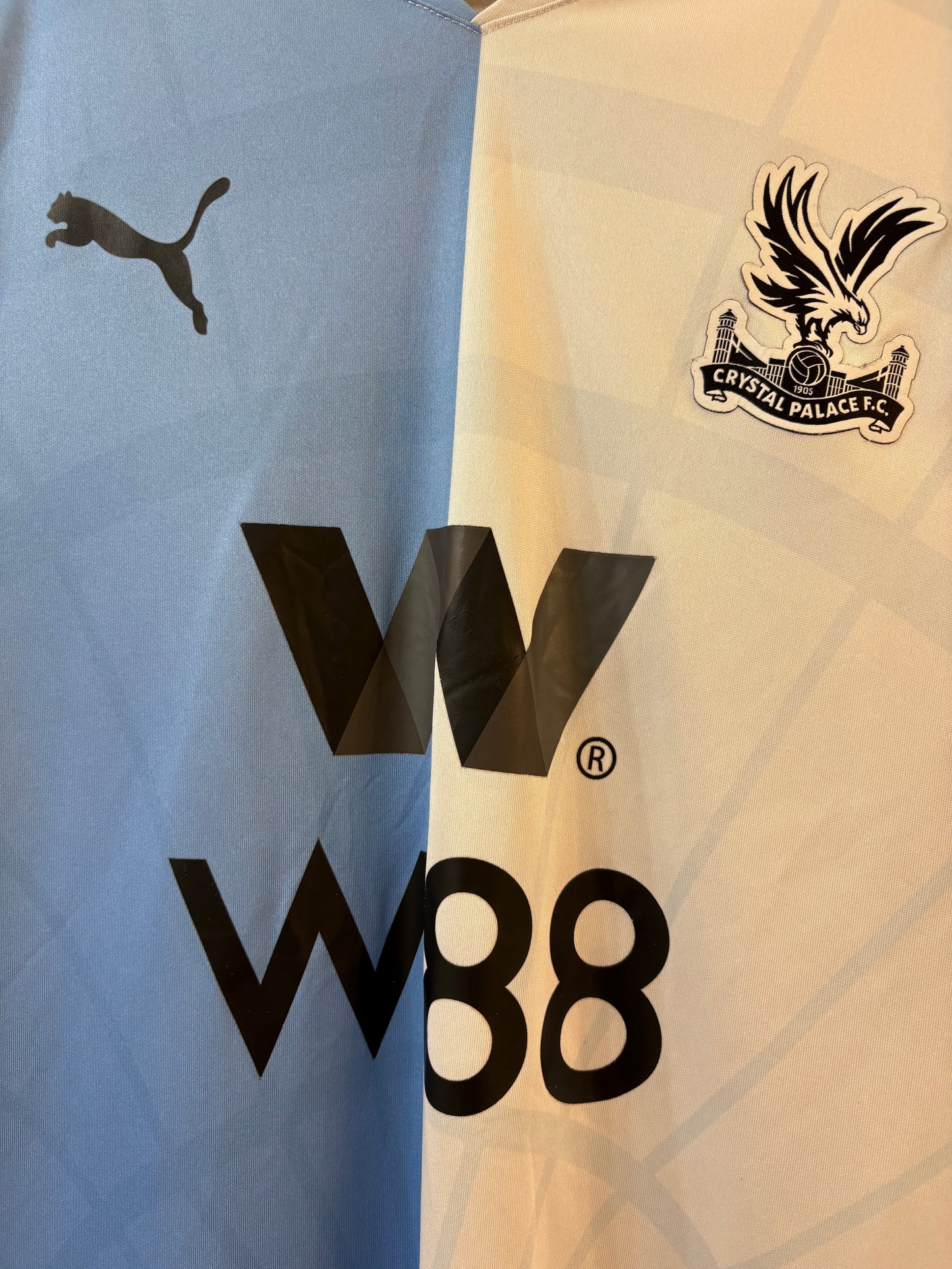 Vintage #7 Olise Crystal Palace F.C. 2021/22 Puma third Football kit