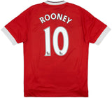 Authentic Rooney #10 Manchester United 2016-17 Home Football Shirt