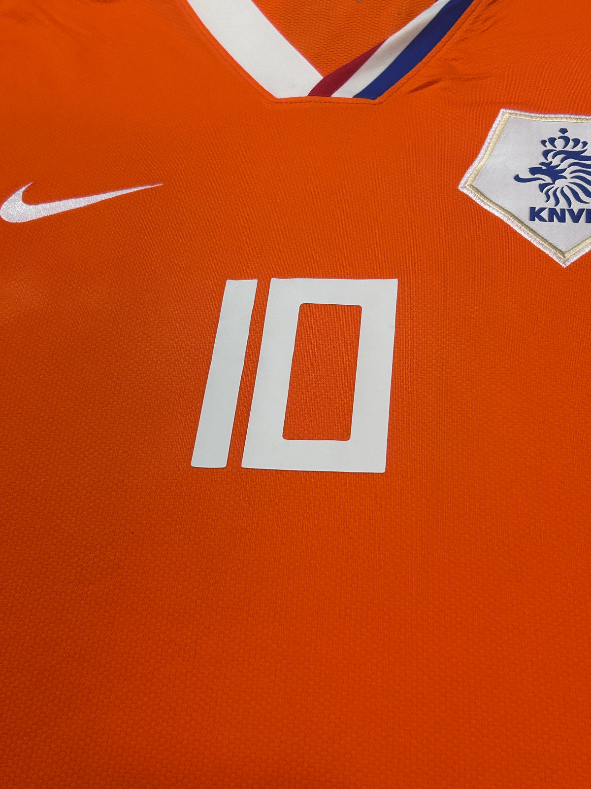 Authentic Sneijder #10 Netherlands 2008-10 Home Football