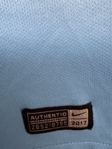 Authentic Kun Agüero #16 Manchester City 2017-18 Home football