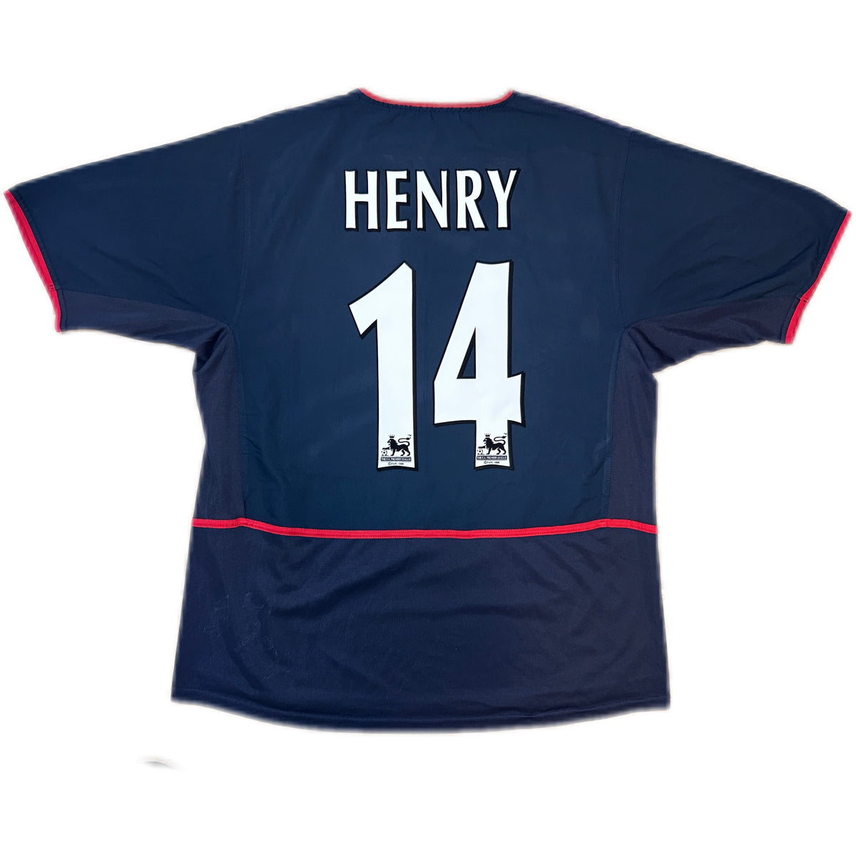 Authentic Henry #14 Arsenal 2002-04  Away Football