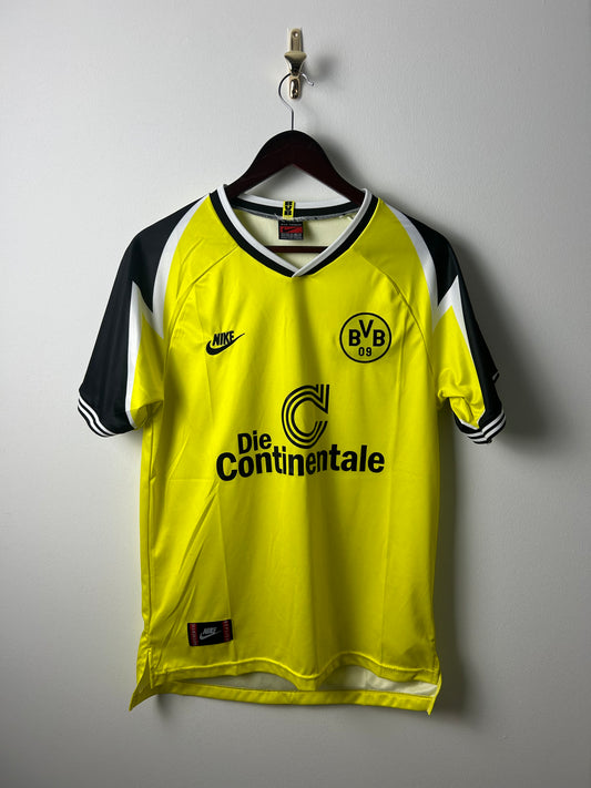 Vintage Dortmund 1995/96 Bundesliga Winners Home Football T-Shirt
