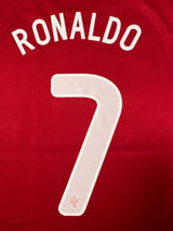 Authentic #7 Ronaldo 2012-13 Portugal Home Football