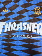 Authentique maillot de football Argentine x Thrasher, neuf avec étiquettes
