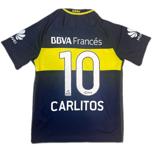 Authentic Carlitos #10 Boca Juniors 2016-17 Home Football