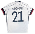 Authentic Gundogan #21 Germany 2020-21 Home Football