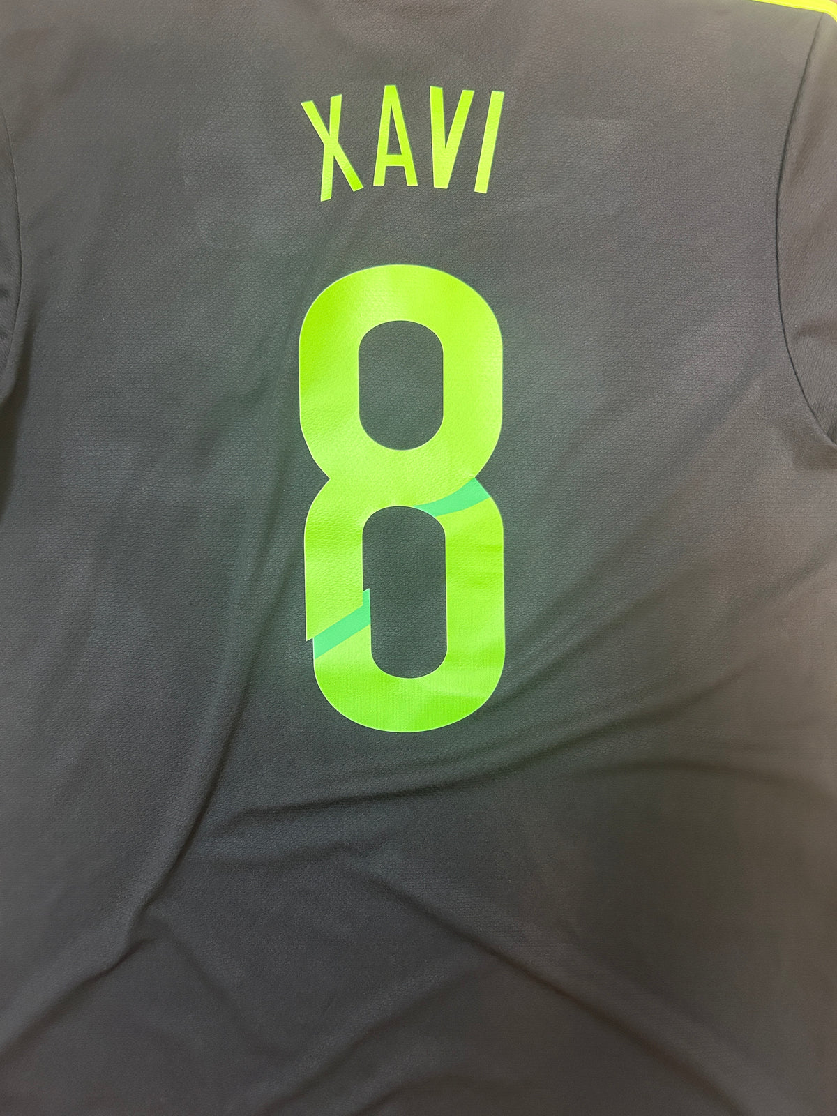 Authentic Xavi #8 Spain 2013-15 Away Football