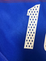 Authentic #10 Zidane France 2004-06 Home Football