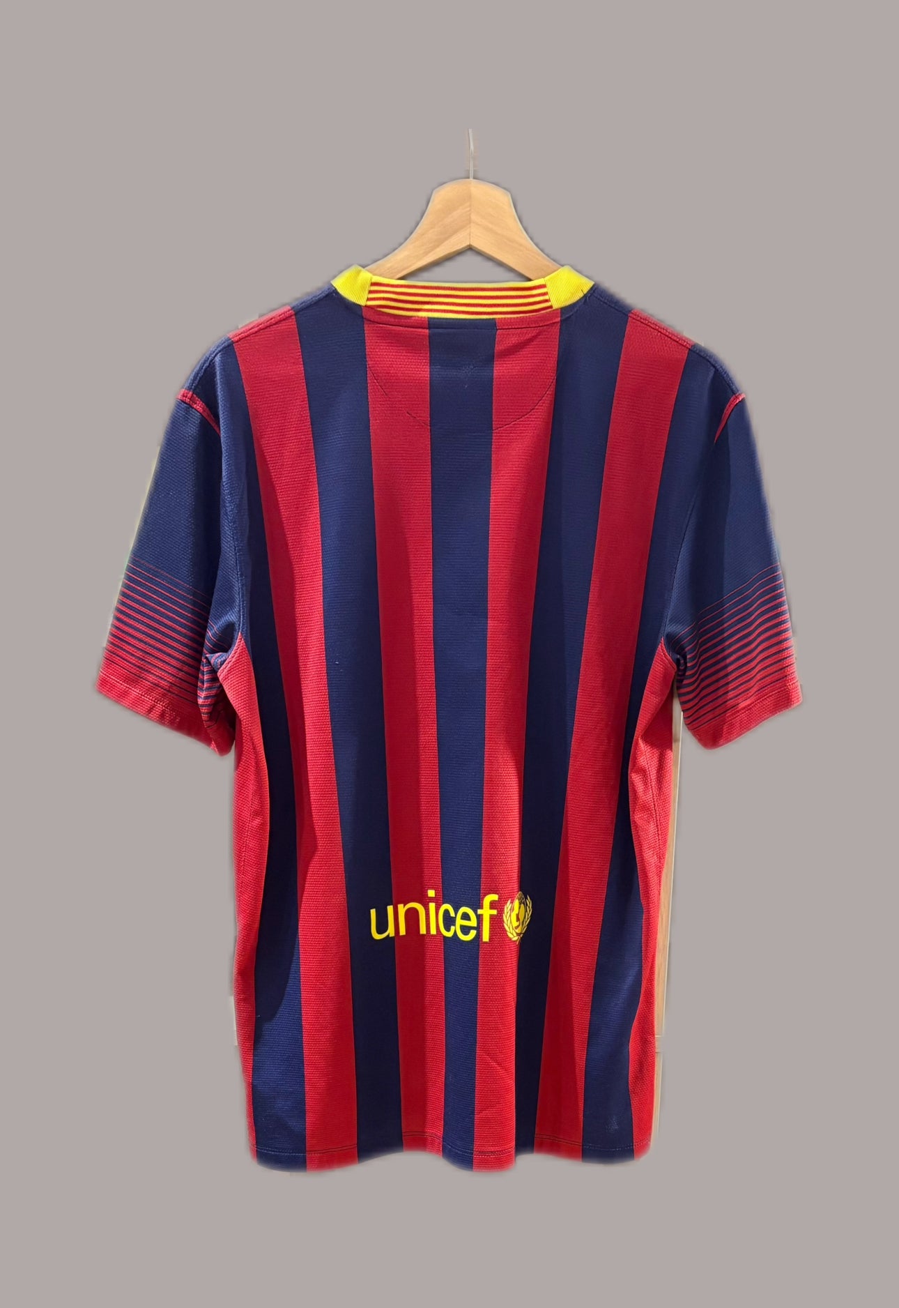 Vintage Barcelona 2013/14 Home Football Shirt