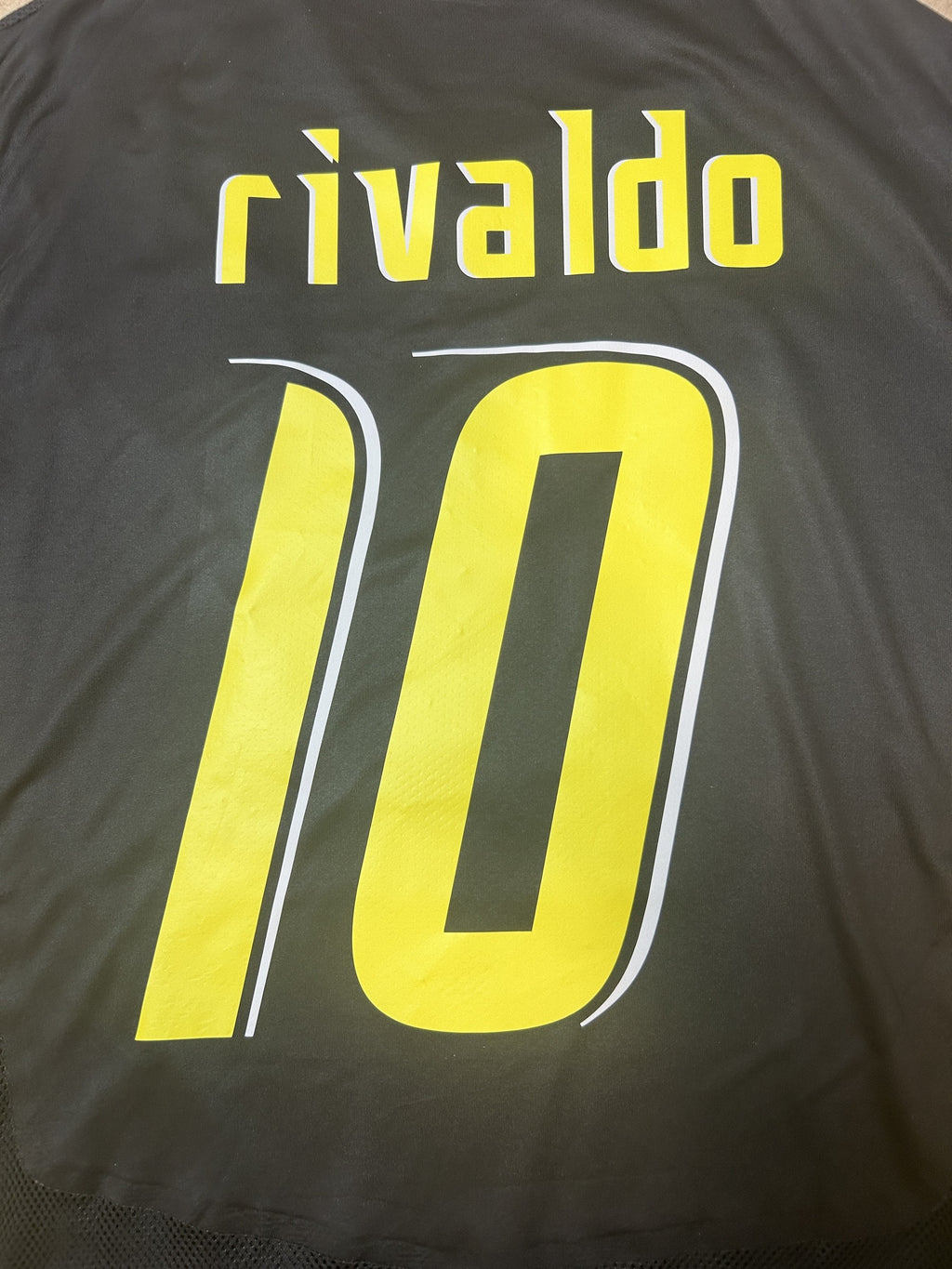 rivaldo 10 name and number close-up