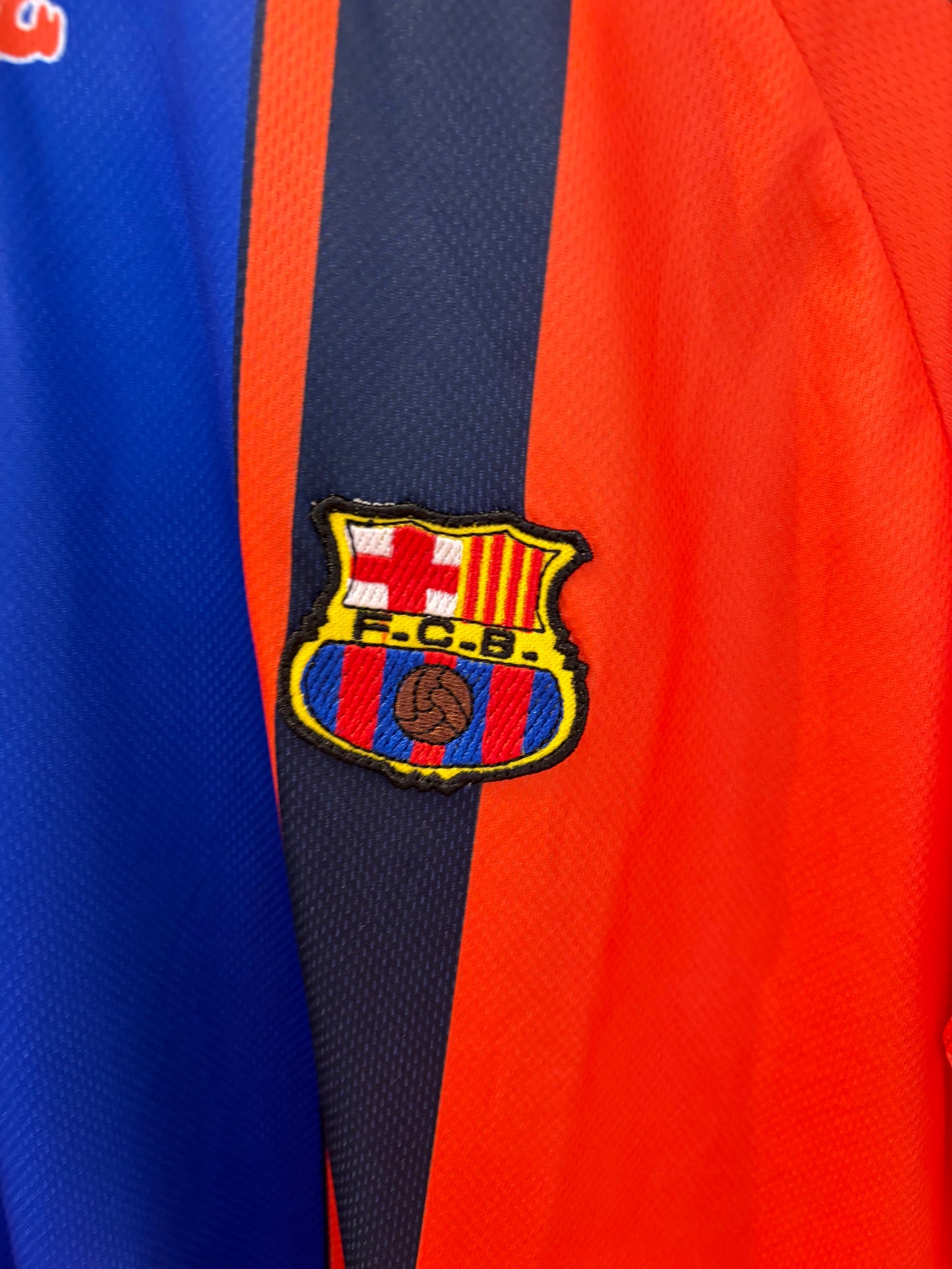 Vintage 1997/98 Barcelona Away football jersey shirt jersey
