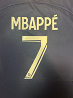Authentique maillot PSG domicile Mbappé #7 2022-23